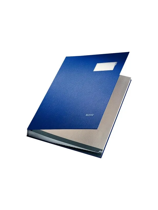 Leitz - classification folder - 20 parts - for A4 - tabbed - blue