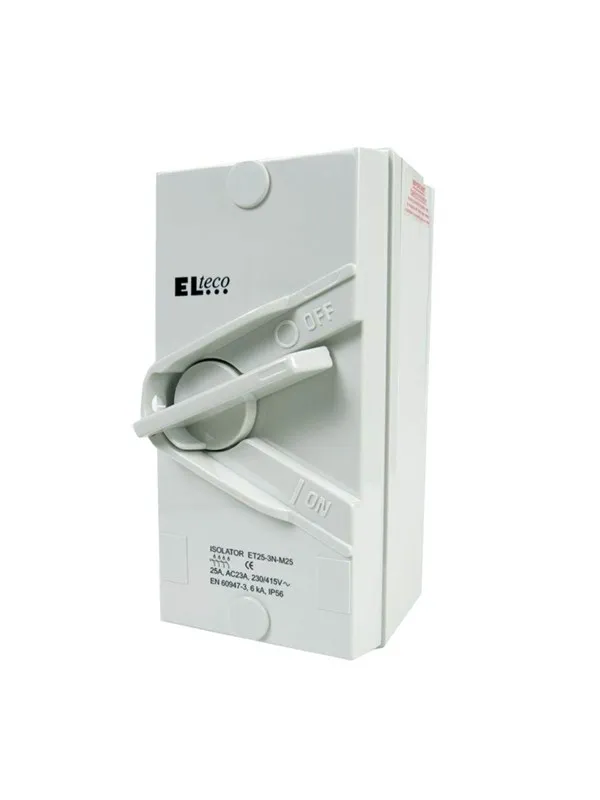 ELTECO Safty switch 63a ac23 3p+n