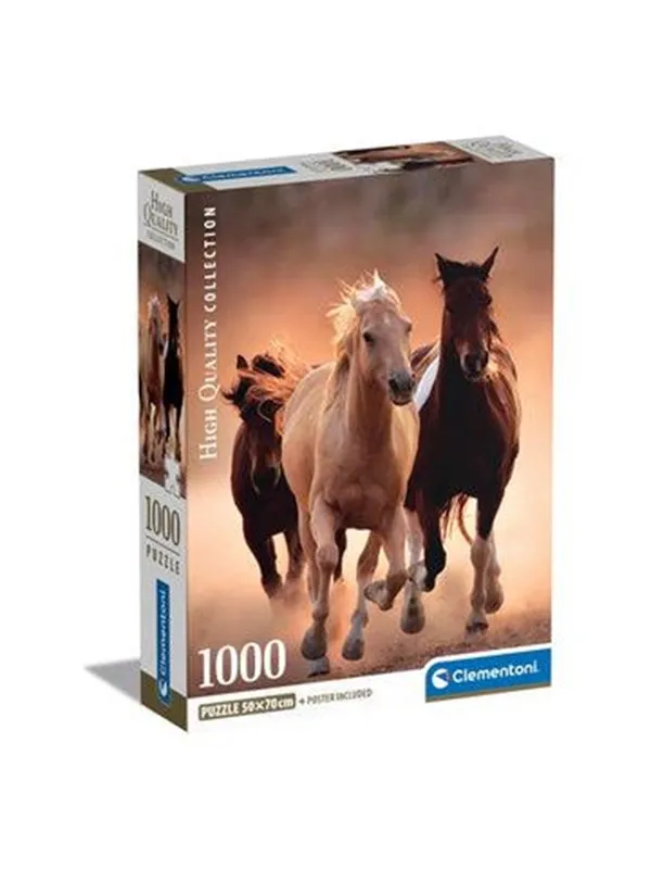 Clementoni Running Horses (1000)