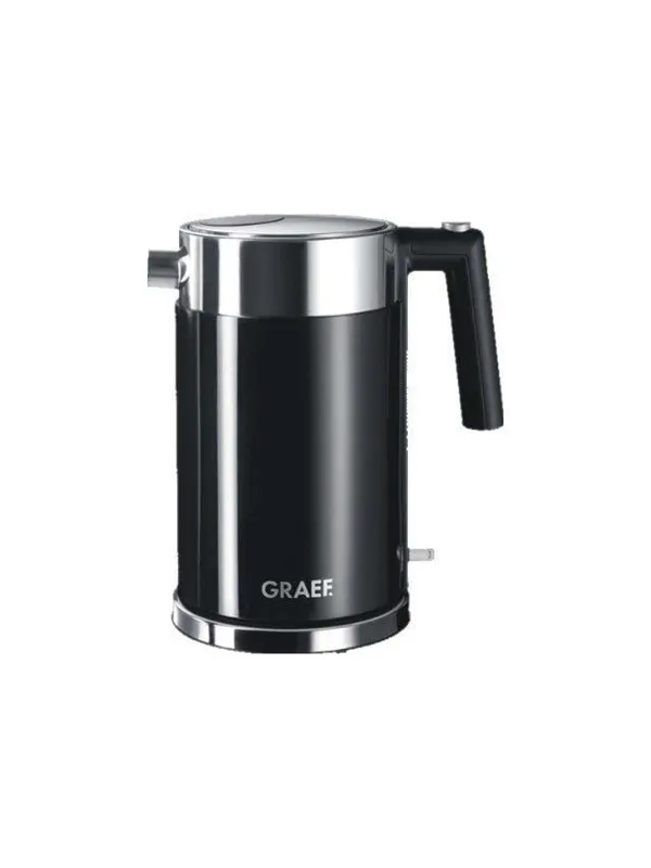 Graef Vannkoker WK 62 - Rustfritt stål/akryl-svart - 2150 W