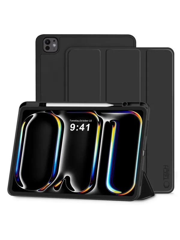 Tech-Protect SC Pen Case for iPad Pro 11" 5/6 2024-2025 - Black