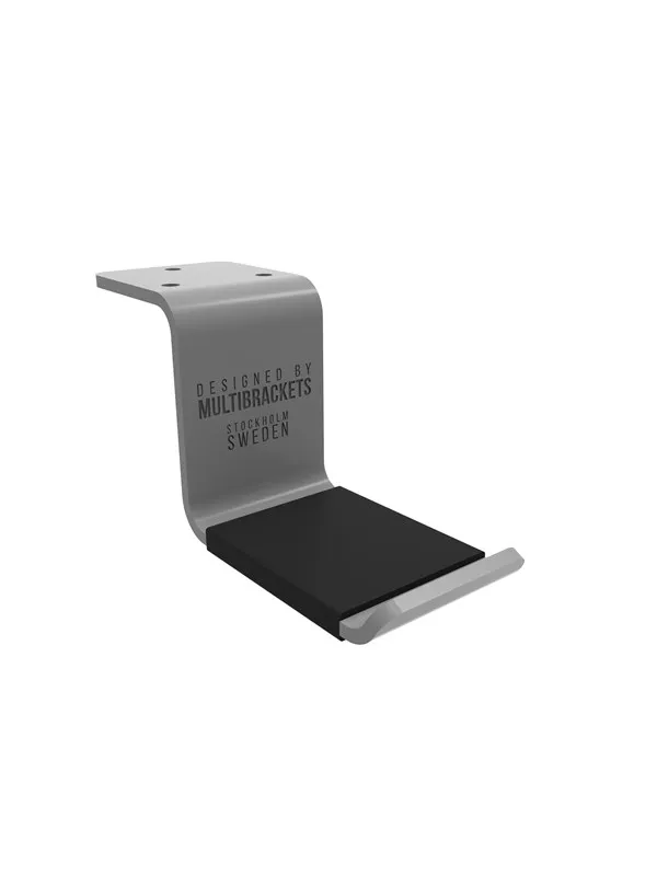 Multibrackets M Headset Holder Desk Silver - Max 1 kg - recommended for