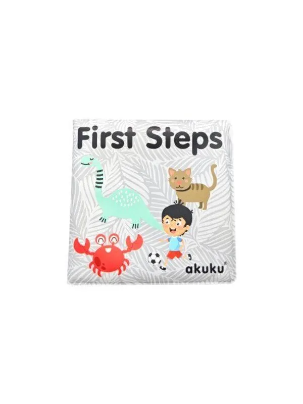 Akuku Soft bath book with squeaker FIRST STEPS