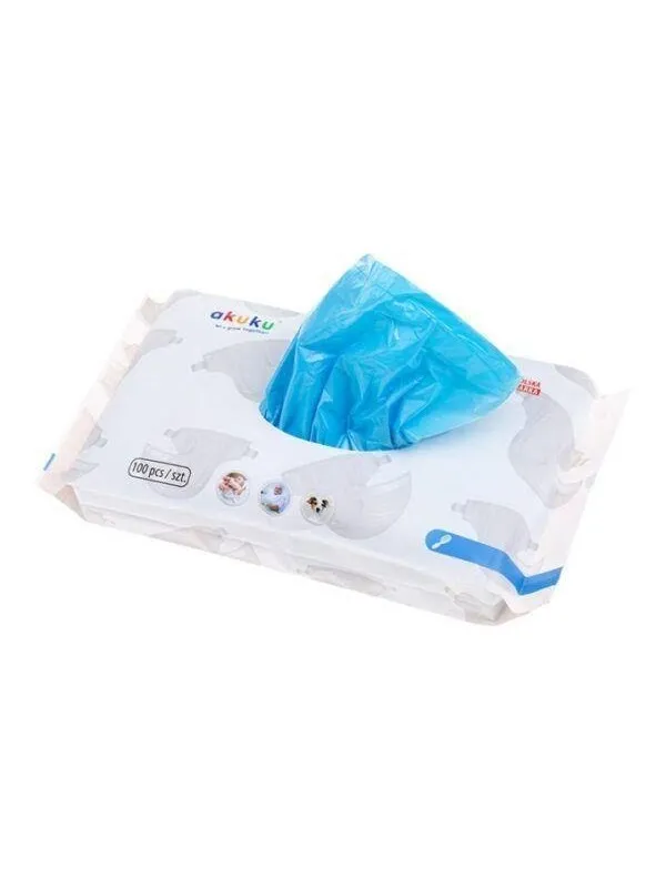 Akuku Scented disposable nappy bags (100 pcs)