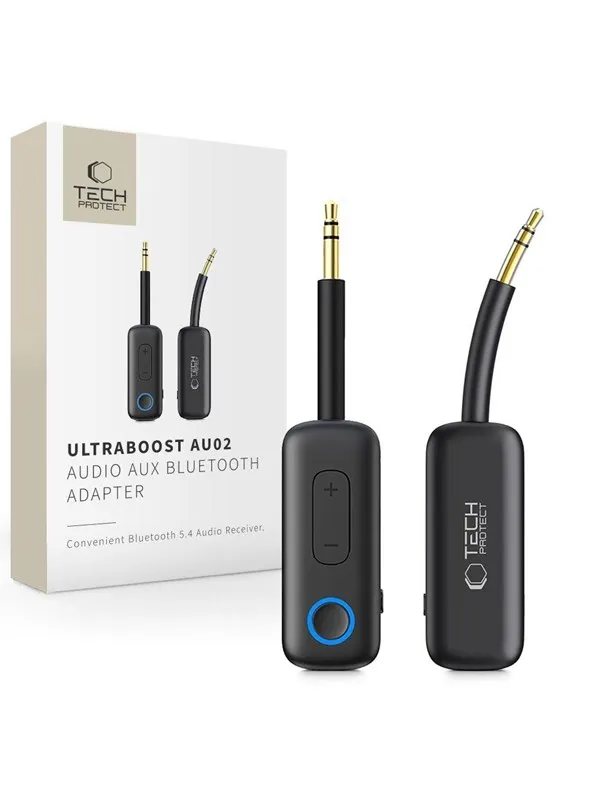 Tech-Protect Ultraboost AU02 Bluetooth 5.4 Audio Adapter - Black