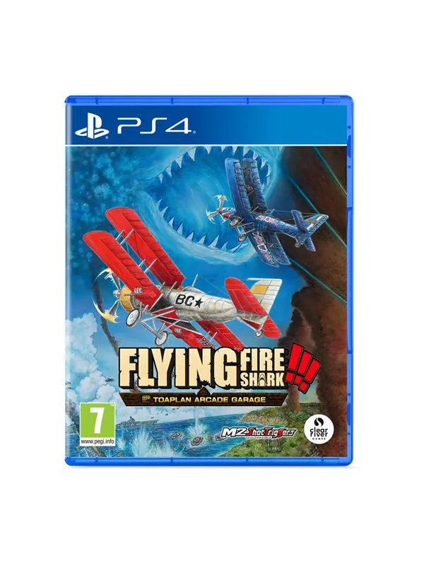 Toaplan Arcade Garage: Flying Fire Shark - Sony PlayStation 4 - Shoot 'em up