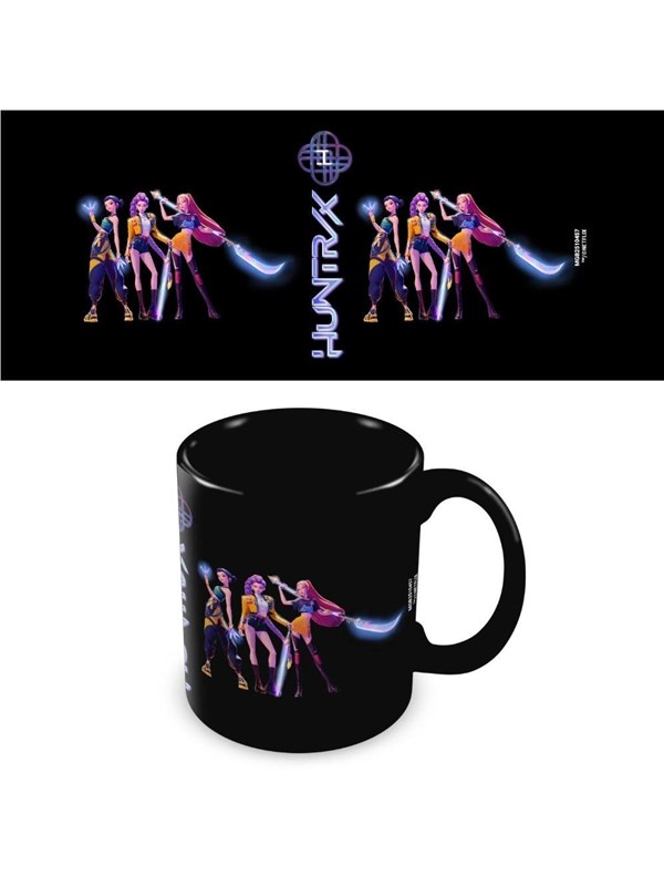 Pyramid - Mug K-Pop Demon Hunters (Huntrix) Black Pod - Krus