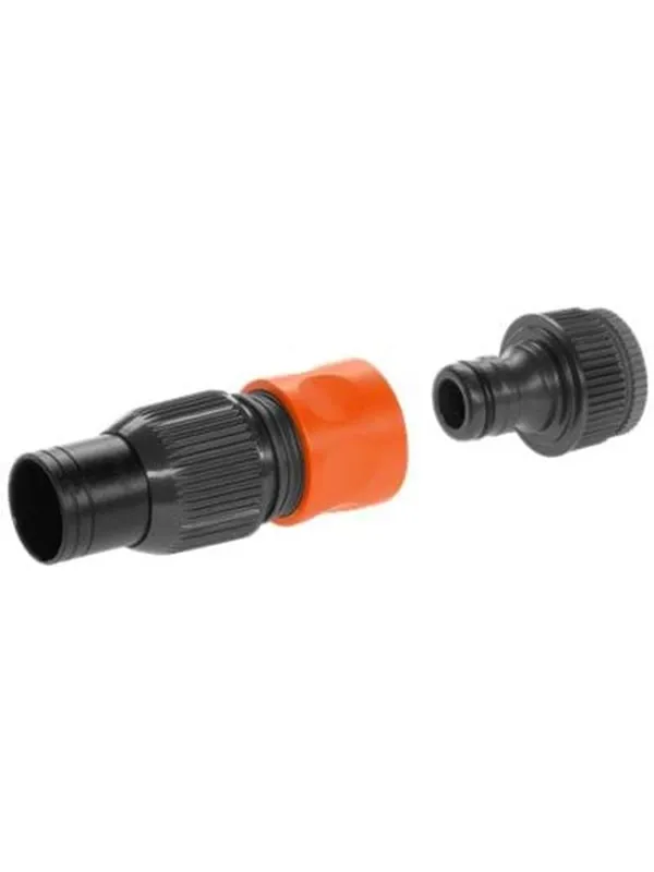 Gardena Den har tilkobling for 19 mm (3/4") slanger.