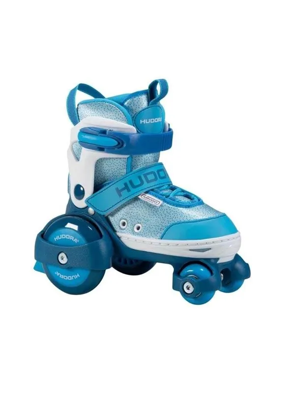 Hudora Roller Skates My First Quad Blue Size 30-33