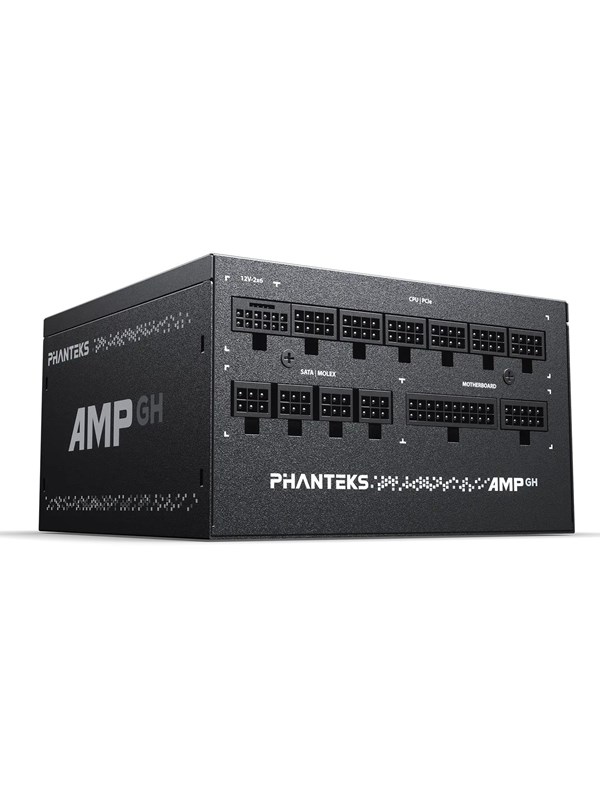 Phanteks AMP PH-P1200GH Strømforsyning (PSU) - 1200 Watt - 120 mm - ATX 3.1 - 80 Plus Platinum sertifisert