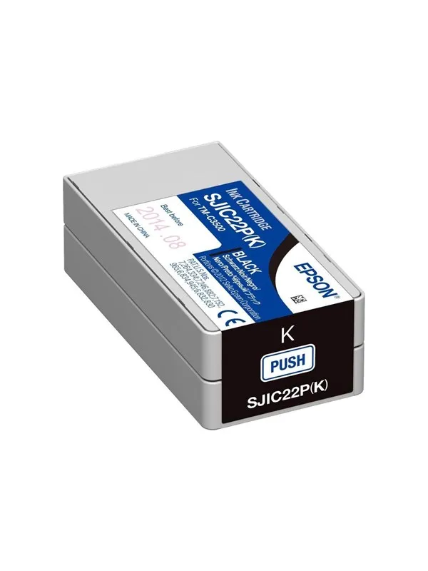 Epson SJIC22P(C) Black ink - Blekkpatron Svart