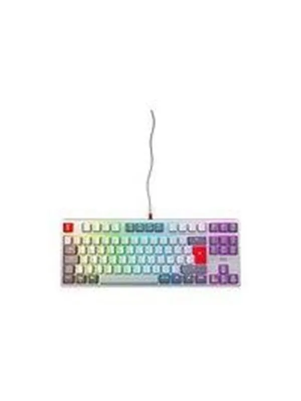 Cherry XTRFY K4V2 - Gamingtastatur - Nordisk - Grå