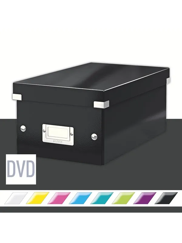 Leitz Oppbevaringsboks Click & Store  WOW DVD Sort