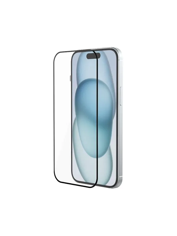 Just Mobile Xkin™ 3D Tempered Glass for iPhone 15 Plus