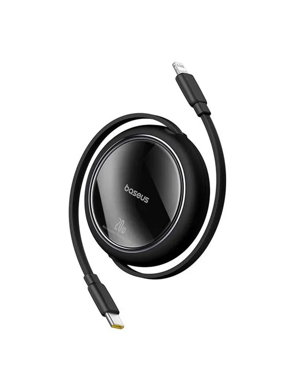 Baseus Free2Pull USB-C to iP 20W 1m USB cable (black)