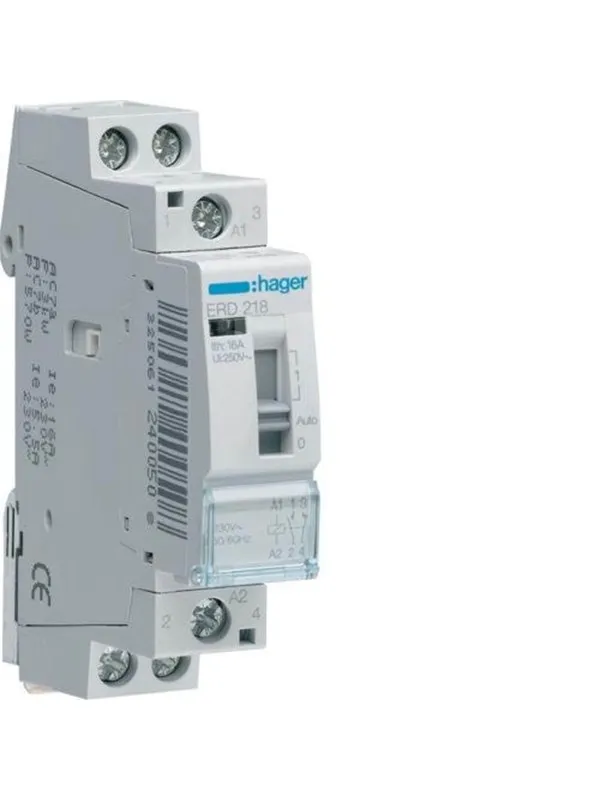 Hager Relay 16a 1no+1nc 24v~50hz