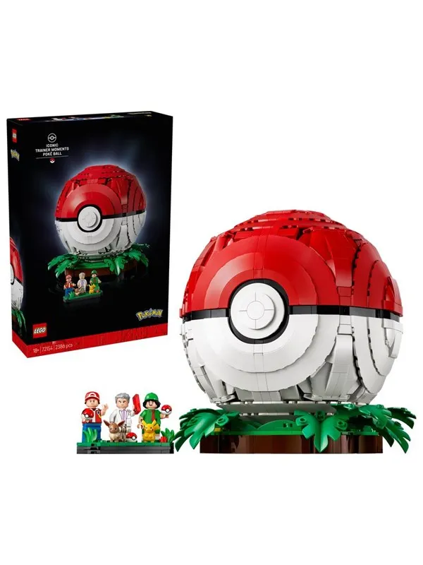 LEGO Pokémon 72154 Pokéball med ikoniske Trenerøyeblikk
