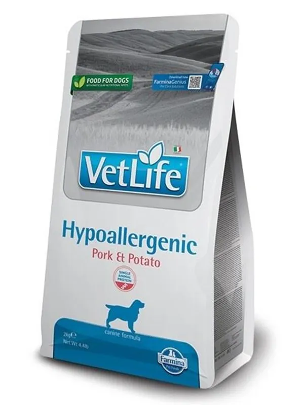 Farmina Vet Life Hypoallergenic Pork & Potato - dry dog food - 2 kg
