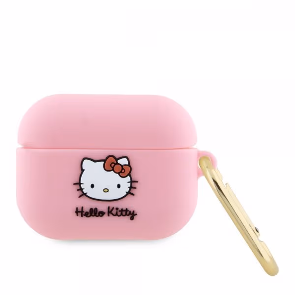 Hello Kitty AirPods Pro Deksel Liquid Silicone Rosa