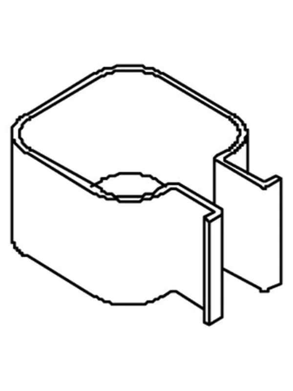 Cubic Locking spring for mounting bar