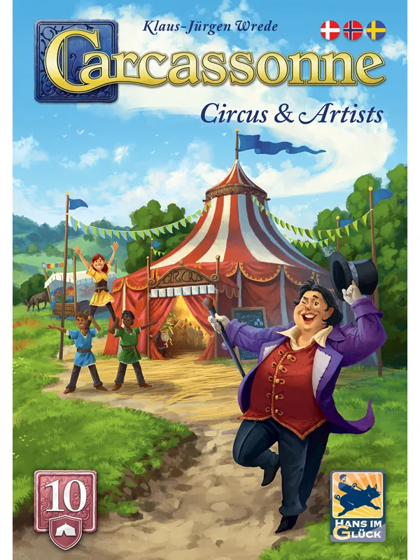 Carcassonne Circus & Artists (Nordic)