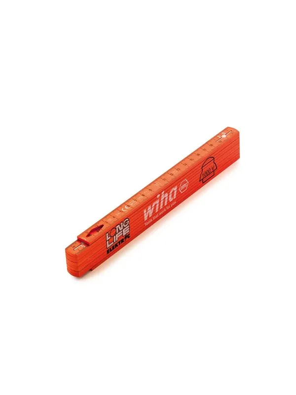Wiha electrician's longlife® folding ruler 2m