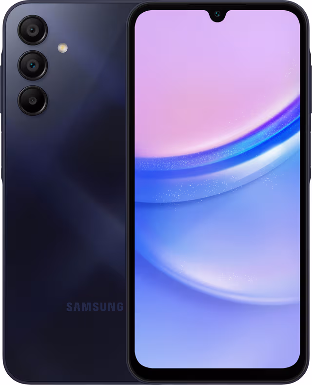 Samsung Galaxy A15 LTE smarttelefon 4/128GB (sort)