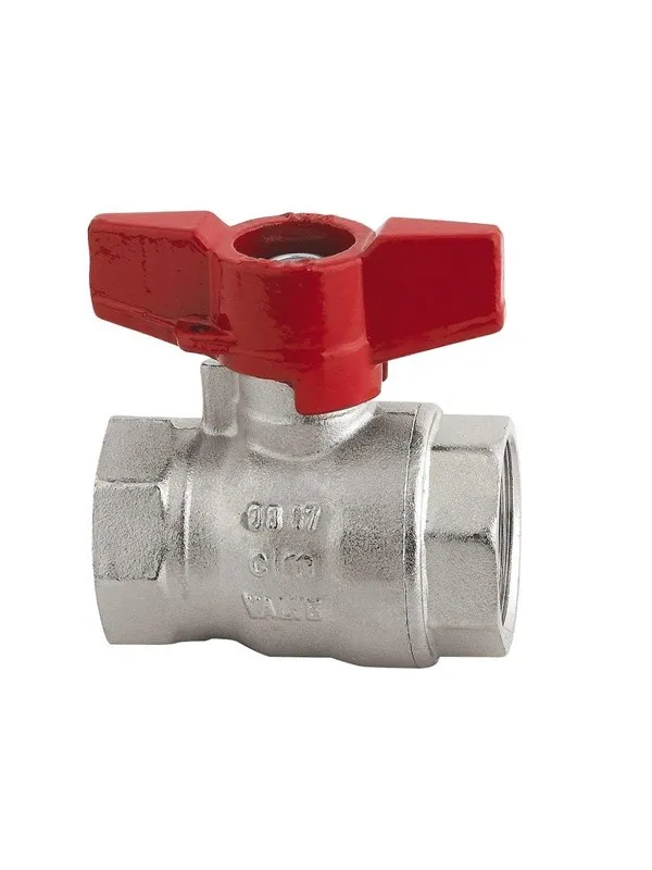 Cimberio RED6 kuleventil muffe/muffe, 1/2"