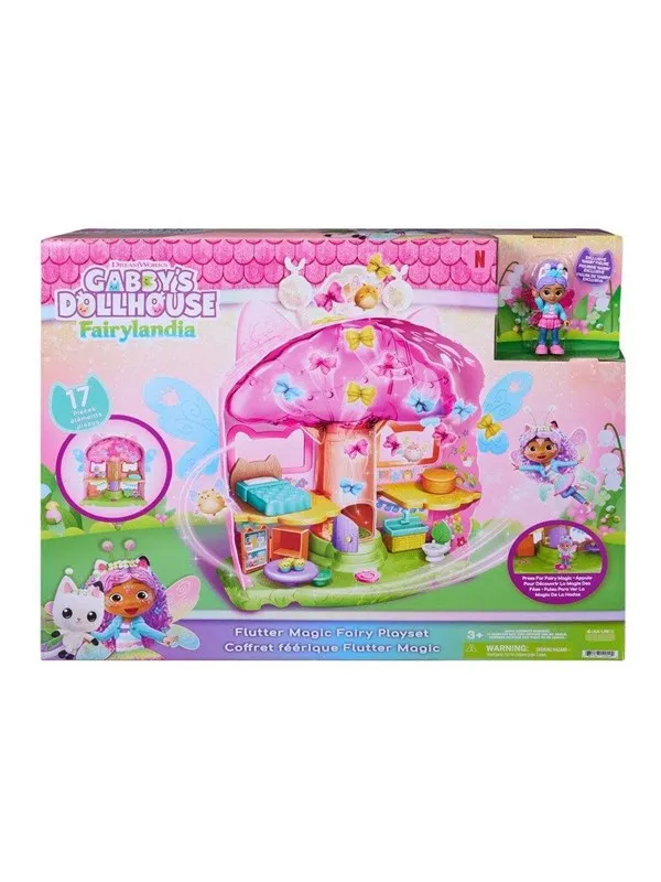 Gabby's Dollhouse Flutter Fairy Magic Playset