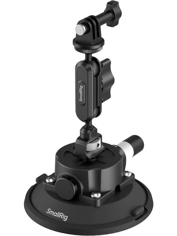 SmallRig 5855 4.5" Suction Cup Mount for Action Cameras