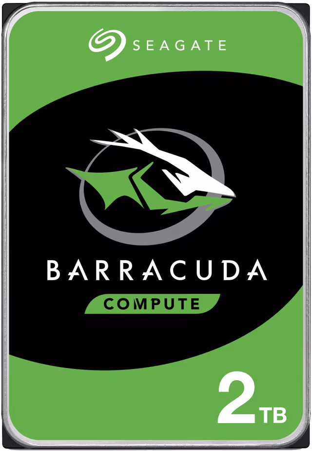 Seagate BarraCuda 3,5" intern HDD (2 TB)