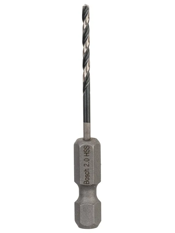 Bosch HSS spiralbor med sekskanttange 2,0 mm 2 x 24 x 60 mm
