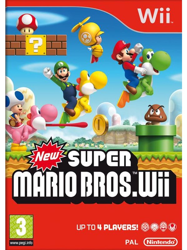 New Super Mario Bros. - Nintendo Wii - Action