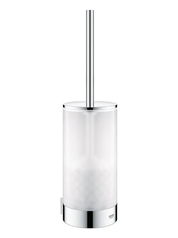 Grohe selection toilet brush set glass/chrome