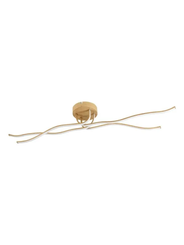 EGLO RONCADE 2 wall/ceiling lamp 4700lm 3000K light brown