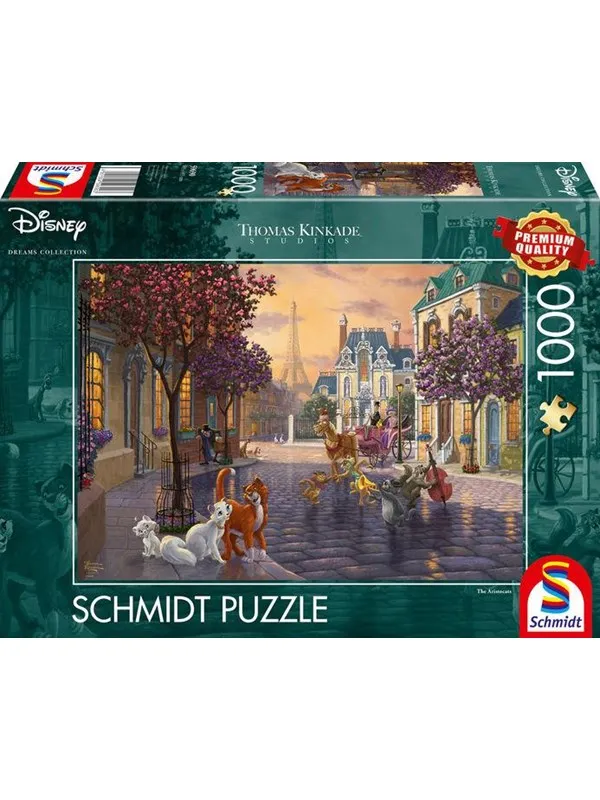 Schmidt Puzzle Disney The Aristocats (1000) Gulv