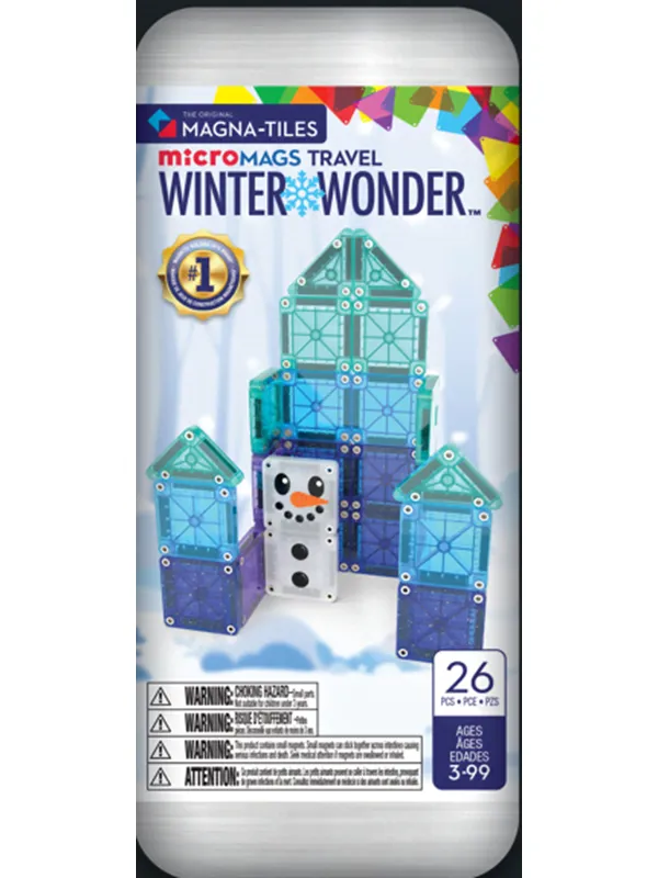 Magna-Tiles Travel Winter Wonderland