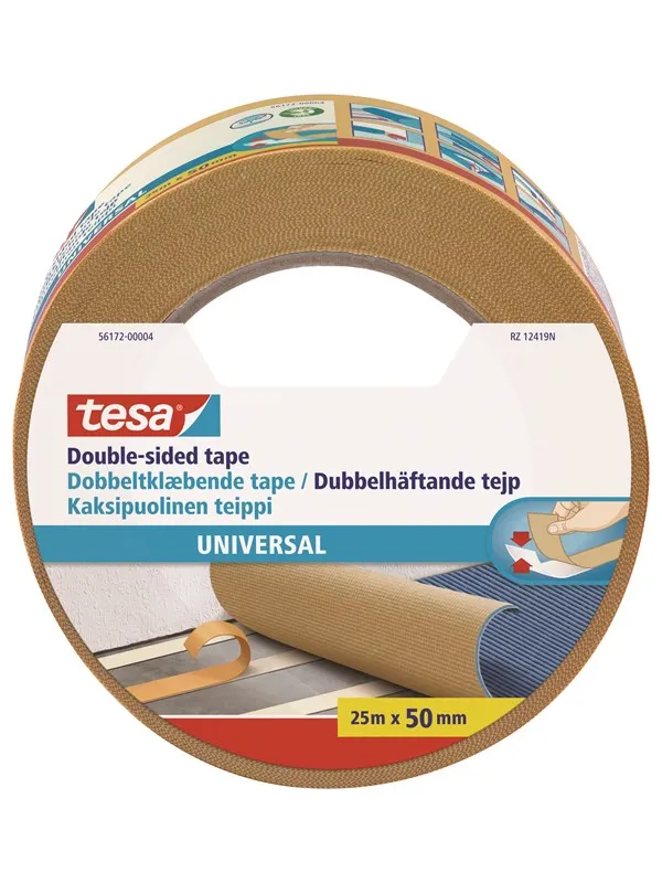tesa Double-sided tape Universal 25m x 50mm