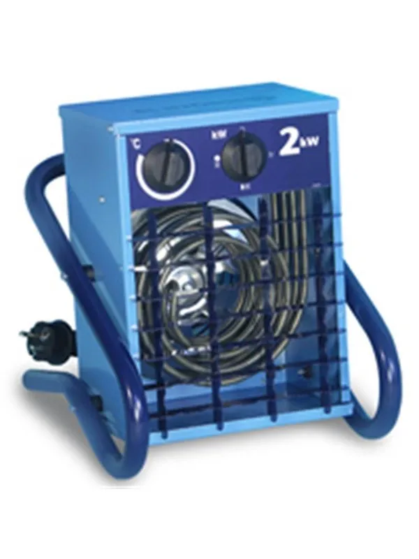 El-Bjørn Electro Fan heater vf 21 2kw 230v with plug  type C (danish)