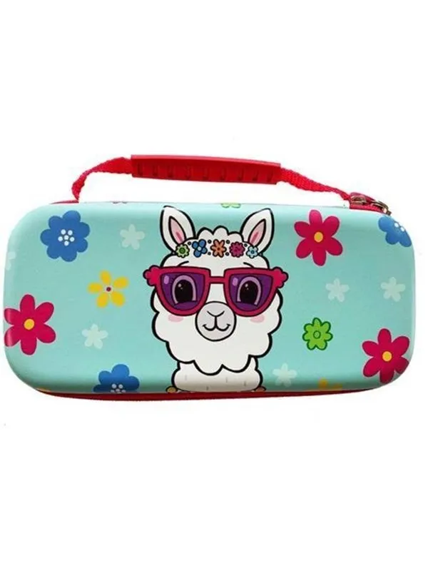 iMP TECH Switch Lite Llama Case Cyan - Miscellaneous Bag - Nintendo Switch Lite
