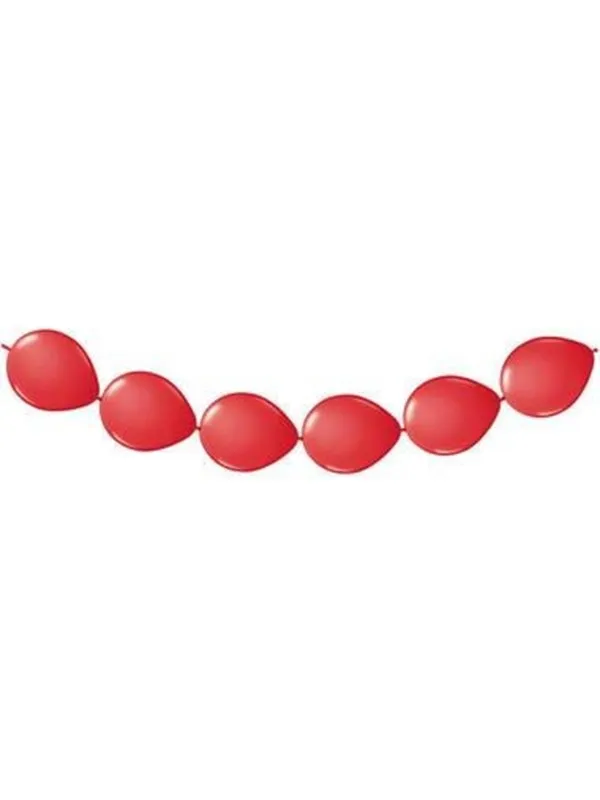 Folat BV Red Knot Balloons 8pcs.