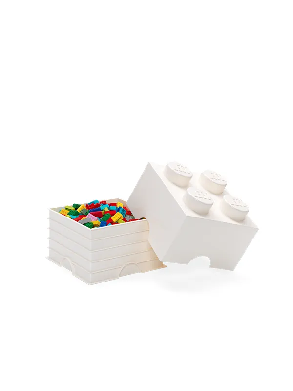 LEGO Oppbevaring 4, hvit