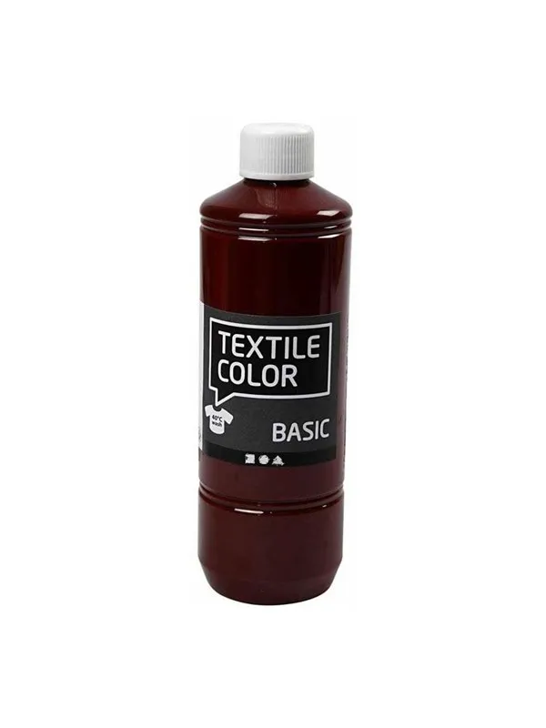 Creativ Company Textile Color Paint - Brown 500ml