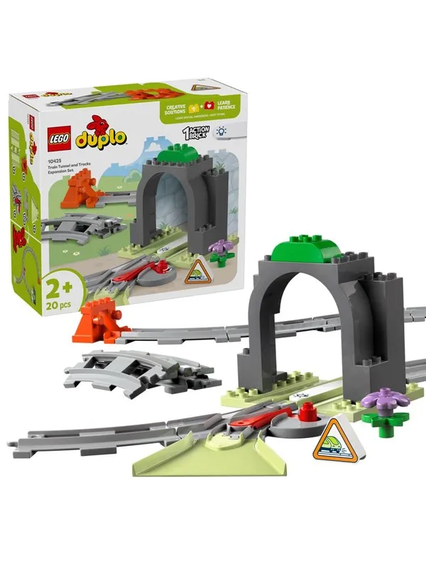 LEGO DUPLO 10425 Utvidelsessett med togtunnel og skinner