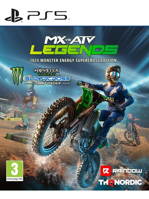 MX vs ATV Legends - 2024 (Monster Energy Supercross Edition) - Sony PlayStation 5 - Racing