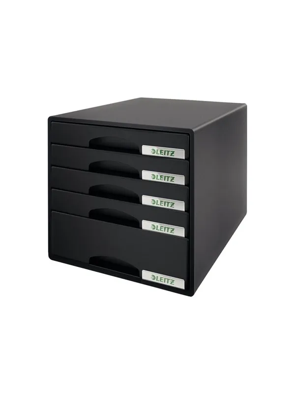 Leitz Skuffkabinett  Plus 5 skuffer Sort
