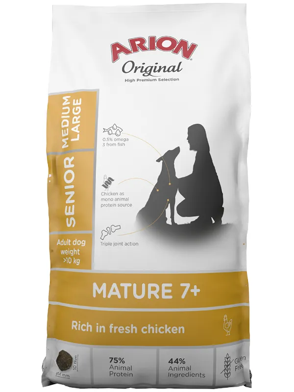 ARION original mature 7+ medium/large 12 kg