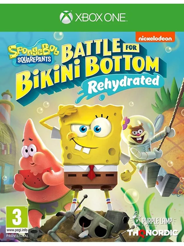 Spongebob SquarePants: Battle for Bikini Bottom - Rehydrated - Microsoft Xbox One - Platformer