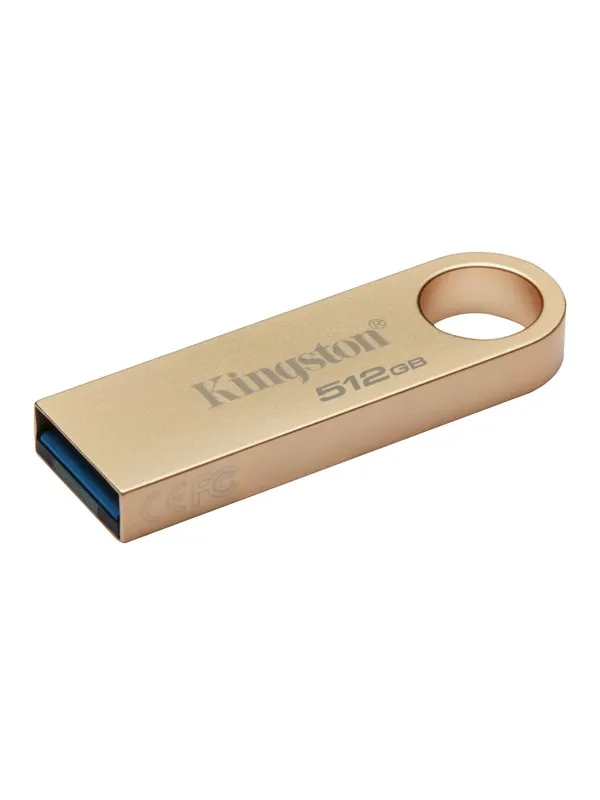 Kingston DataTraveler SE9 G3 - Gull - 512GB - Minnepenn