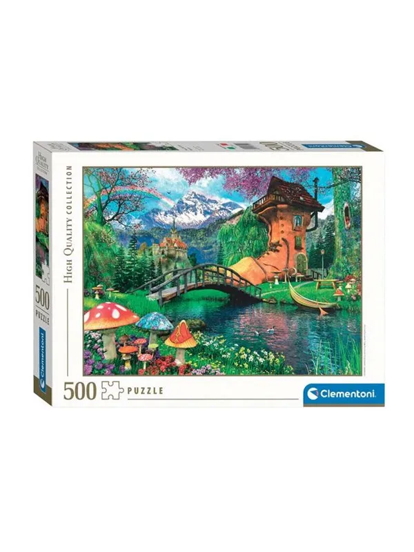 Clementoni Jigsaw Puzzle The Old Shoe House 500pcs Gulv